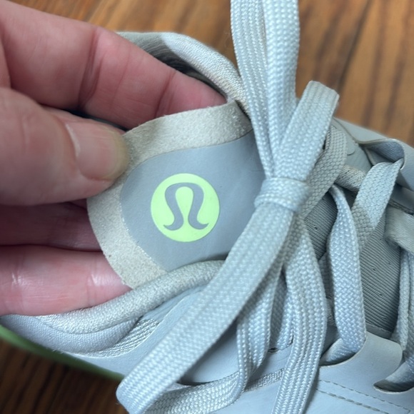 Lululemon Strongfeel Womens Training Shoe Vapor Grey Yellow zap size 10 - Picture 10 of 12